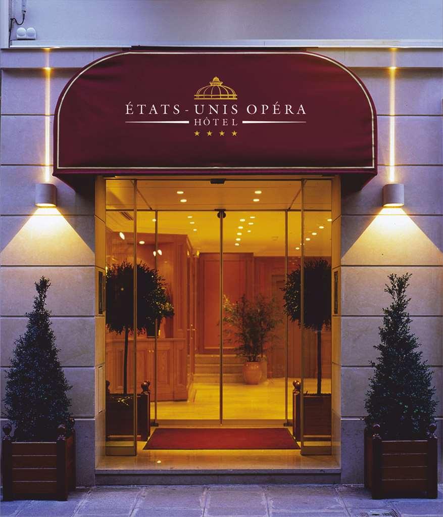 Hotel Etats Unis Opera Париж Экстерьер фото